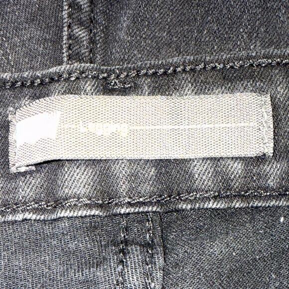 LEVI'S Shaping Curvy Stretch Mid-Rise Dark Wash Black Denim Jeans Women's 31‎ - Picture 5 of 10